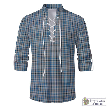 Conquergood Tartan Men's Scottish Traditional Jacobite Ghillie Kilt Shirt