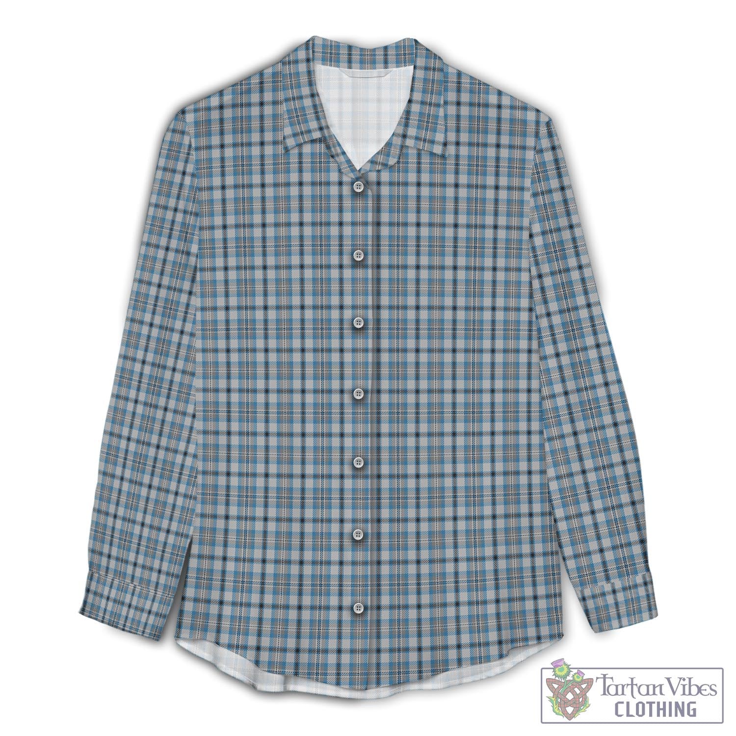 Conquergood Tartan Womens Casual Shirt