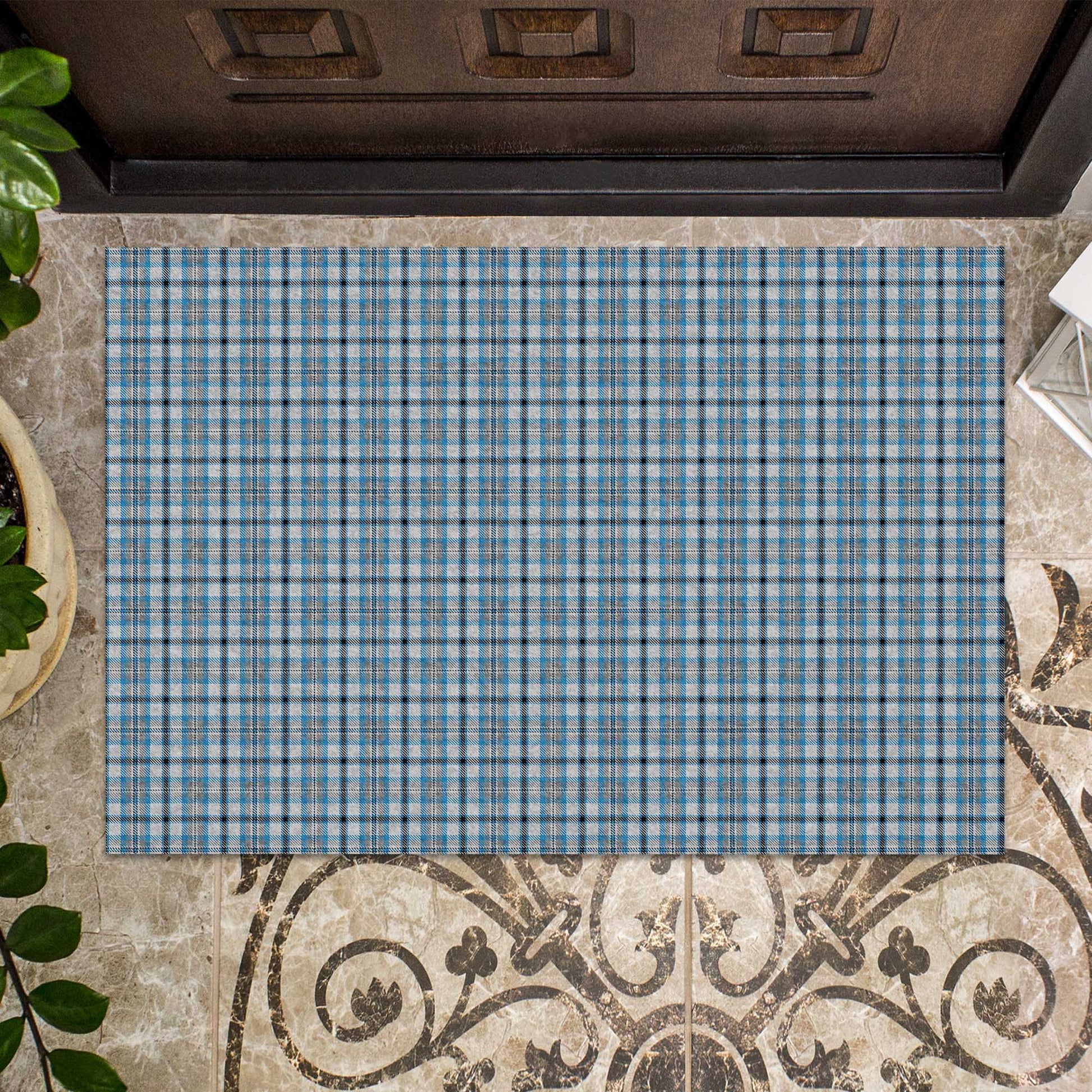 Conquergood Tartan Door Mat - Tartanvibesclothing