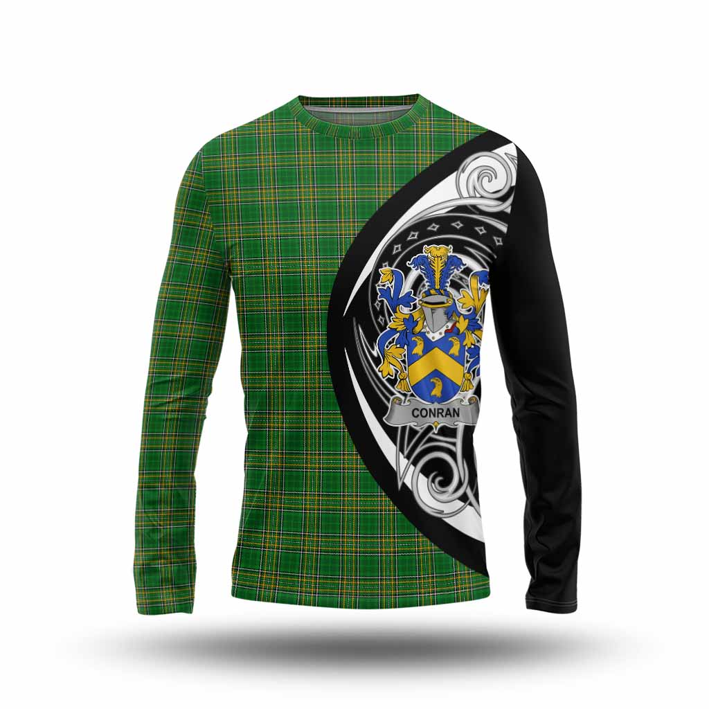 Conran Irish Clan Long Sleeve T-Shirt Celtic Circle Style Unisex - Tartan Vibes Clothing