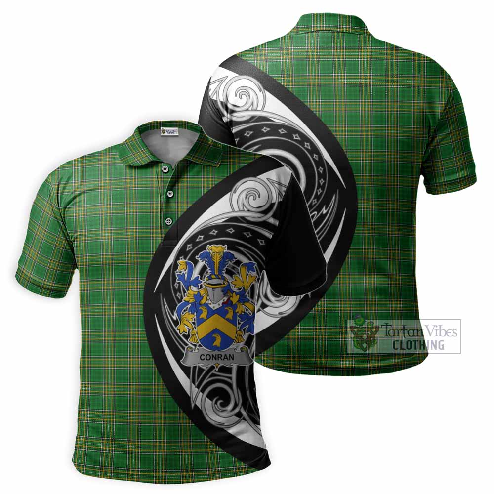 Conran Irish Clan Polo Shirt Celtic Circle Style - Tartan Vibes Clothing