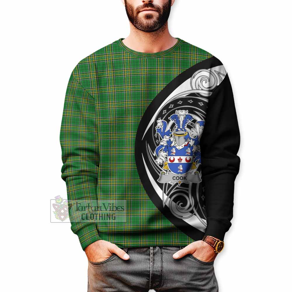 Cook Irish Clan Sweatshirt Celtic Circle Style - Tartan Vibes Clothing
