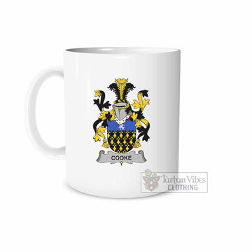 Cooke Irish Clan Coat of Arms Ceramic Mug