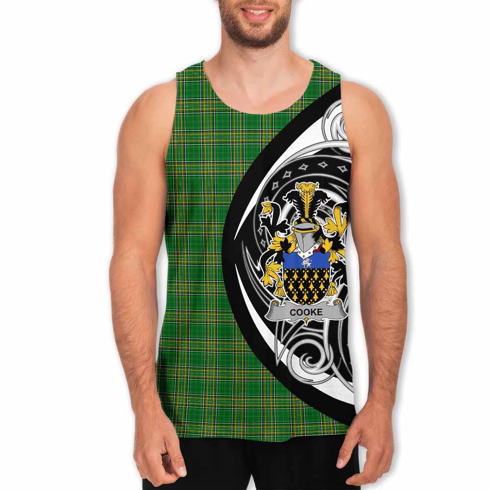 Cooke Irish Clan Men's Tank Top Celtic Circle Style Men - Tartan Vibes Clothing