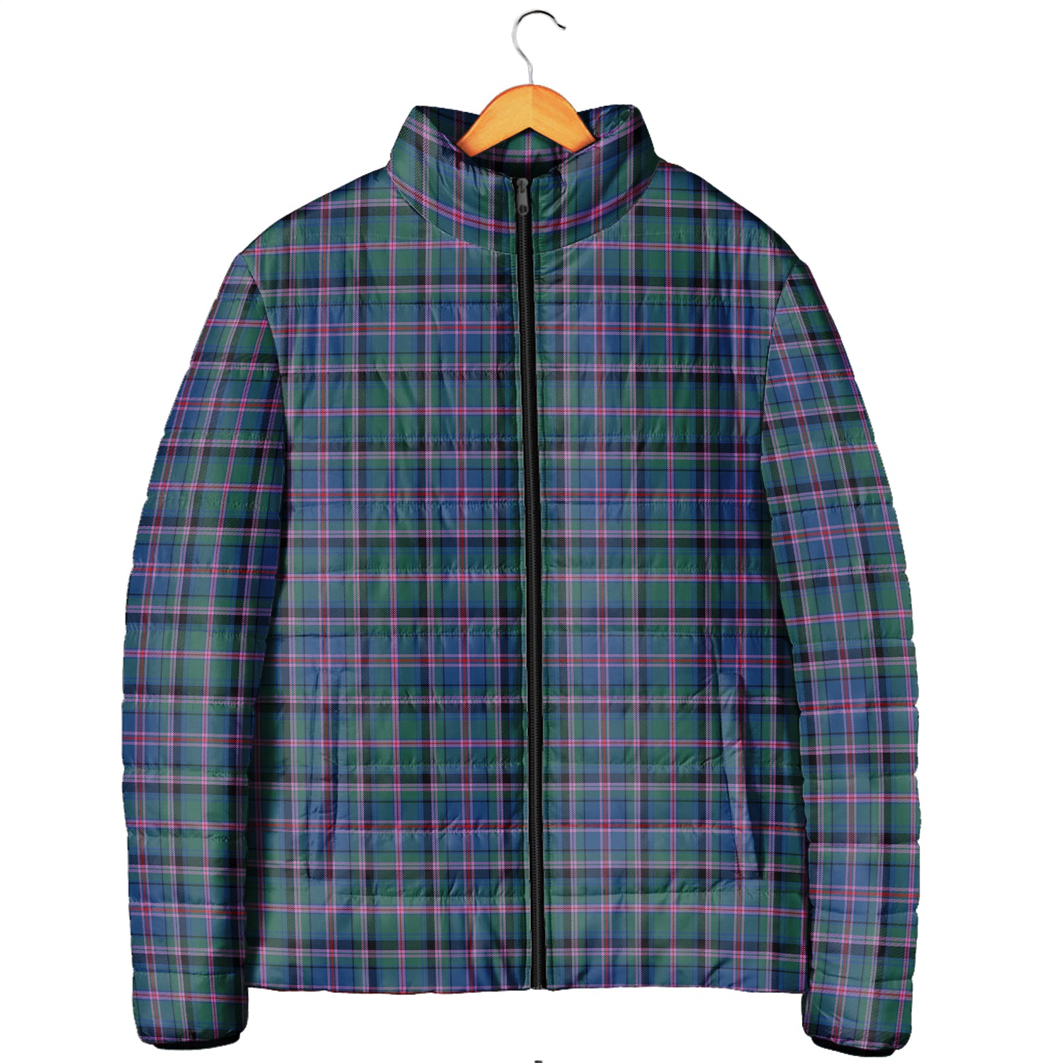 Cooper Tartan Padded Jacket Men's Padded Jacket - Tartan Vibes Clothing