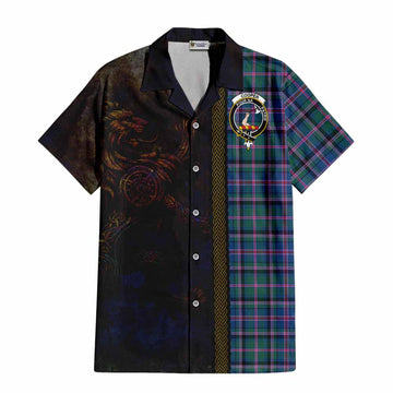 Cooper Tartan Family Crest Hawaiian Shirt Alba Gu Brath Be Brave Lion Ancient Style Kid - Tartan Vibes Clothing