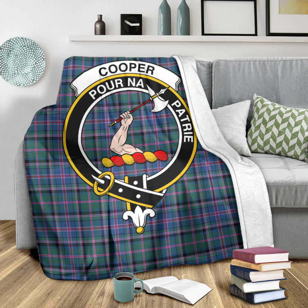 cooper-tartab-blanket-with-family-crest