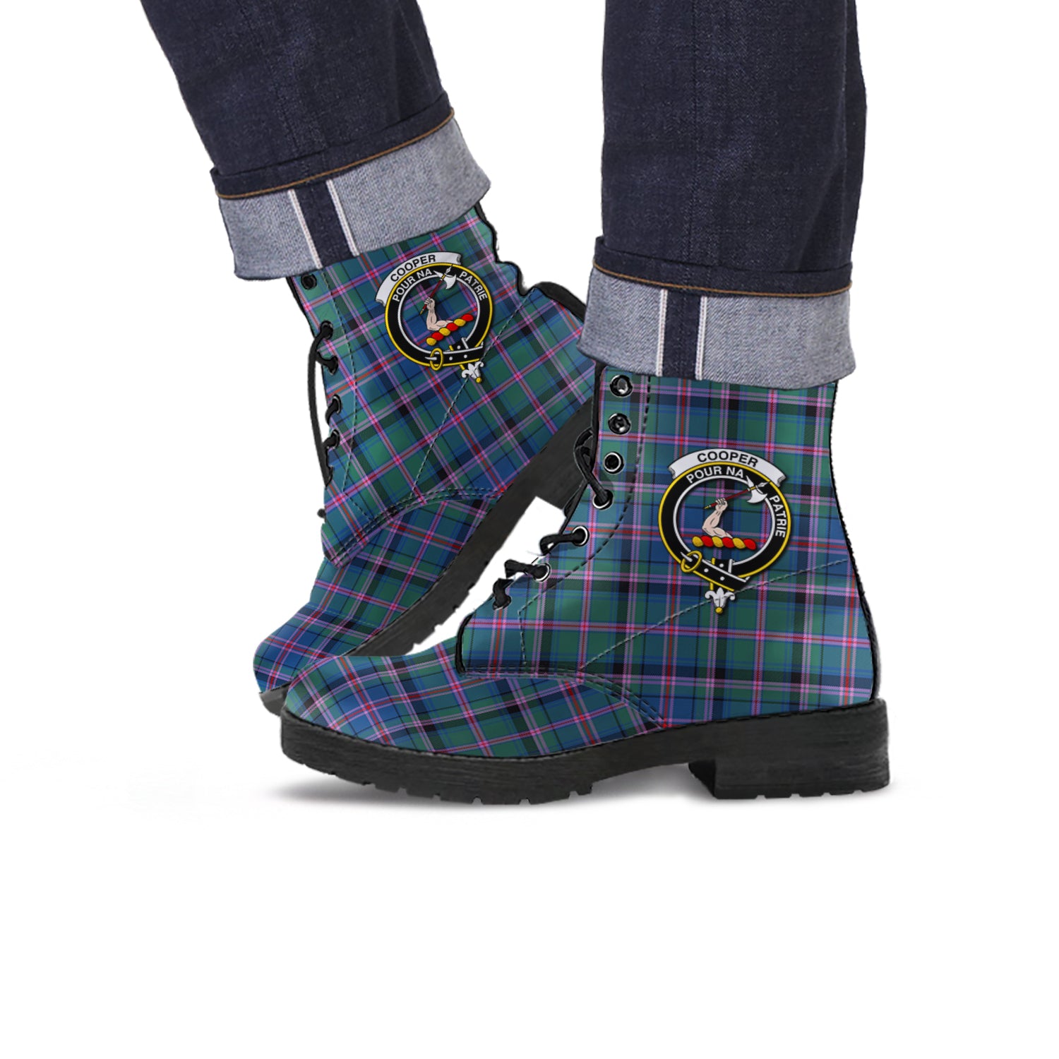 cooper-tartan-leather-boots-with-family-crest