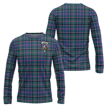 Cooper Tartan Long Sleeve T-Shirt with Family Crest