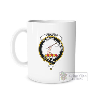 Cooper Family Crest Ceramic Mug