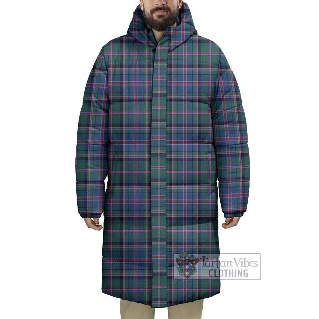 Tartan Vibes Clothing Cooper Tartan Long Down Jacket