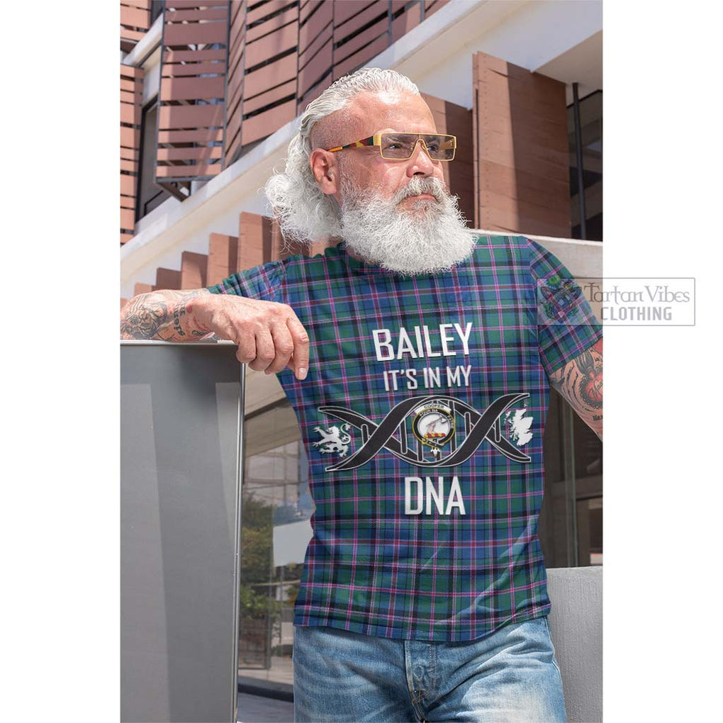 Tartan Vibes Clothing Cooper Tartan Cotton T-shirt with Family Crest DNA In Me Style