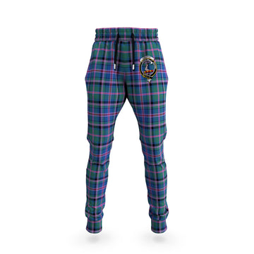 Cooper Tartan Joggers Pants with Family Crest