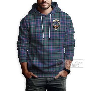 Cooper Tartan Hoodie with Family Crest Celtic Skull Style