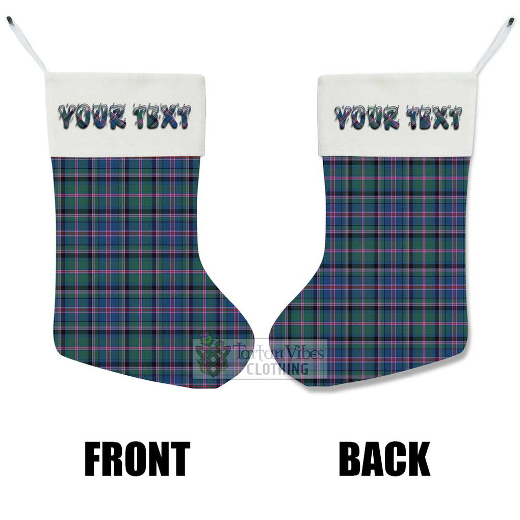 Tartan Vibes Clothing Cooper Tartan Christmas Stocking with Personalized Text