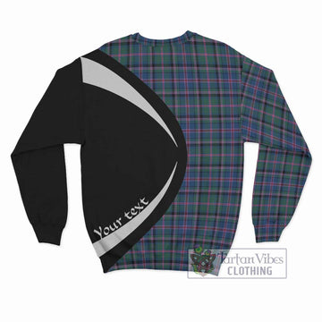 Cooper Tartan Sweatshirt with Family Crest Circle Style