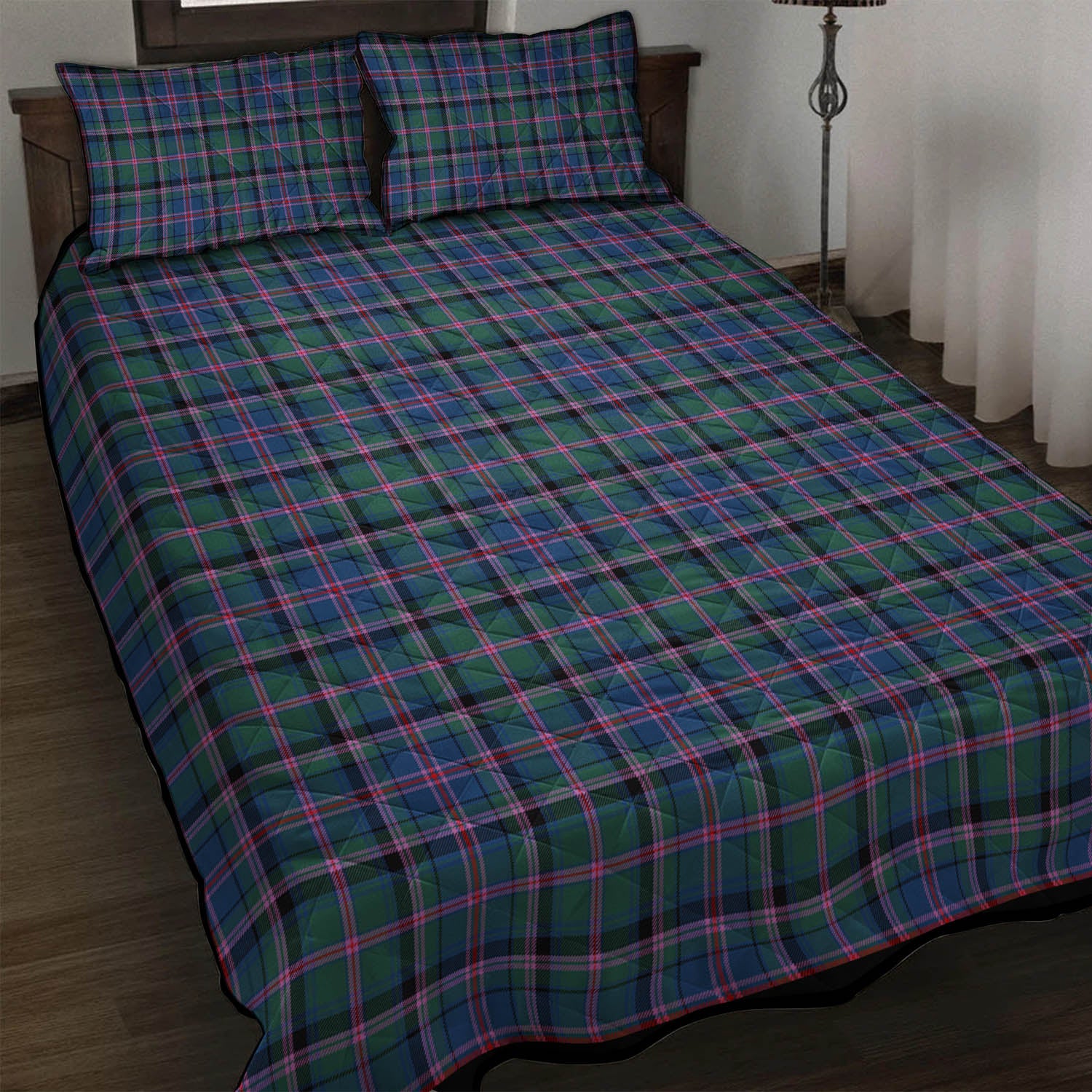 Cooper Tartan Quilt Bed Set - Tartan Vibes Clothing