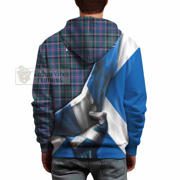 Cooper Tartan Hoodie with Family Crest Scotland Patriotic Style