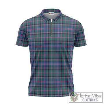 Cooper Tartan Zipper Polo Shirt