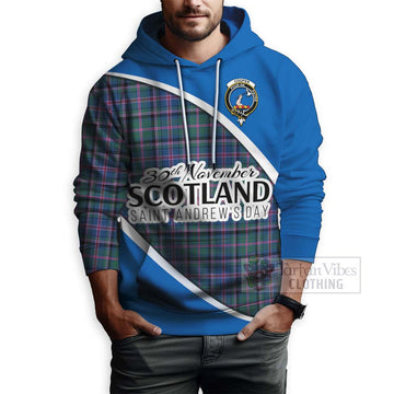 Cooper Family Crest Tartan Hoodie Celebrate Saint Andrew's Day in Style