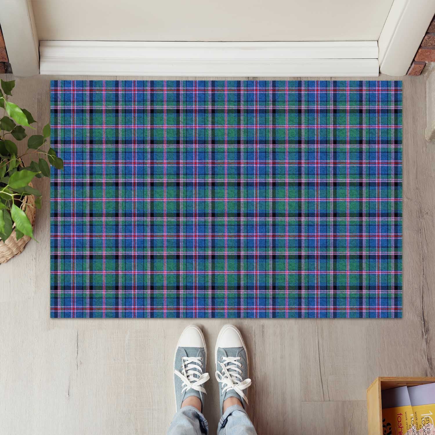 Cooper Tartan Door Mat - Tartanvibesclothing