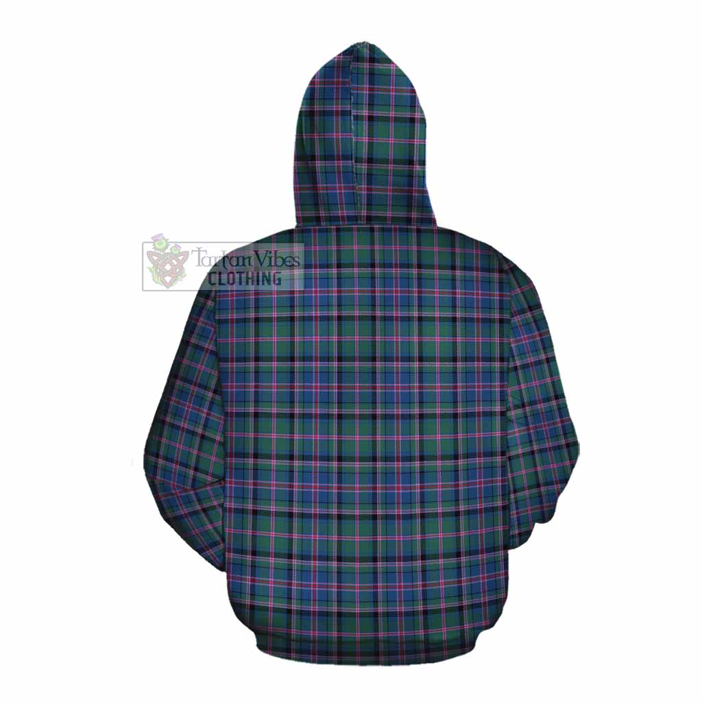 Tartan Vibes Clothing Cooper Tartan Cotton Hoodie with Family Crest DNA In Me Style