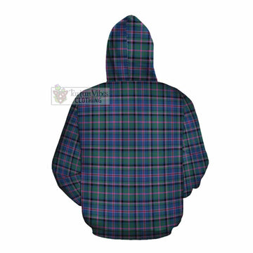 Cooper Tartan Cotton Hoodie with Family Crest DNA In Me Style