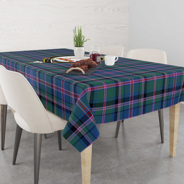 Cooper Tartan Tablecloth with Family Crest