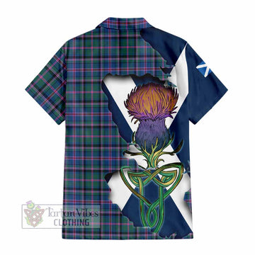 Cooper Tartan Family Crest Hawaiian Shirt Scottish Thistle Celtic Inspired - Tartan Vibes Clothing