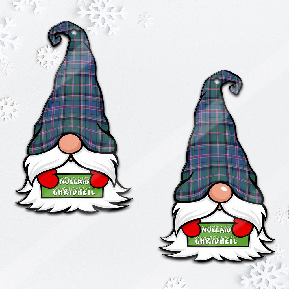 Cooper Gnome Christmas Ornament with His Tartan Christmas Hat - Tartan Vibes Clothing