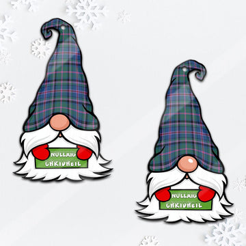 Cooper Gnome Christmas Ornament with His Tartan Christmas Hat