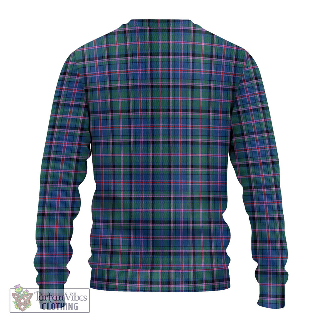 Cooper Tartan Knitted Sweater with Family Crest DNA In Me Style - Tartanvibesclothing Shop