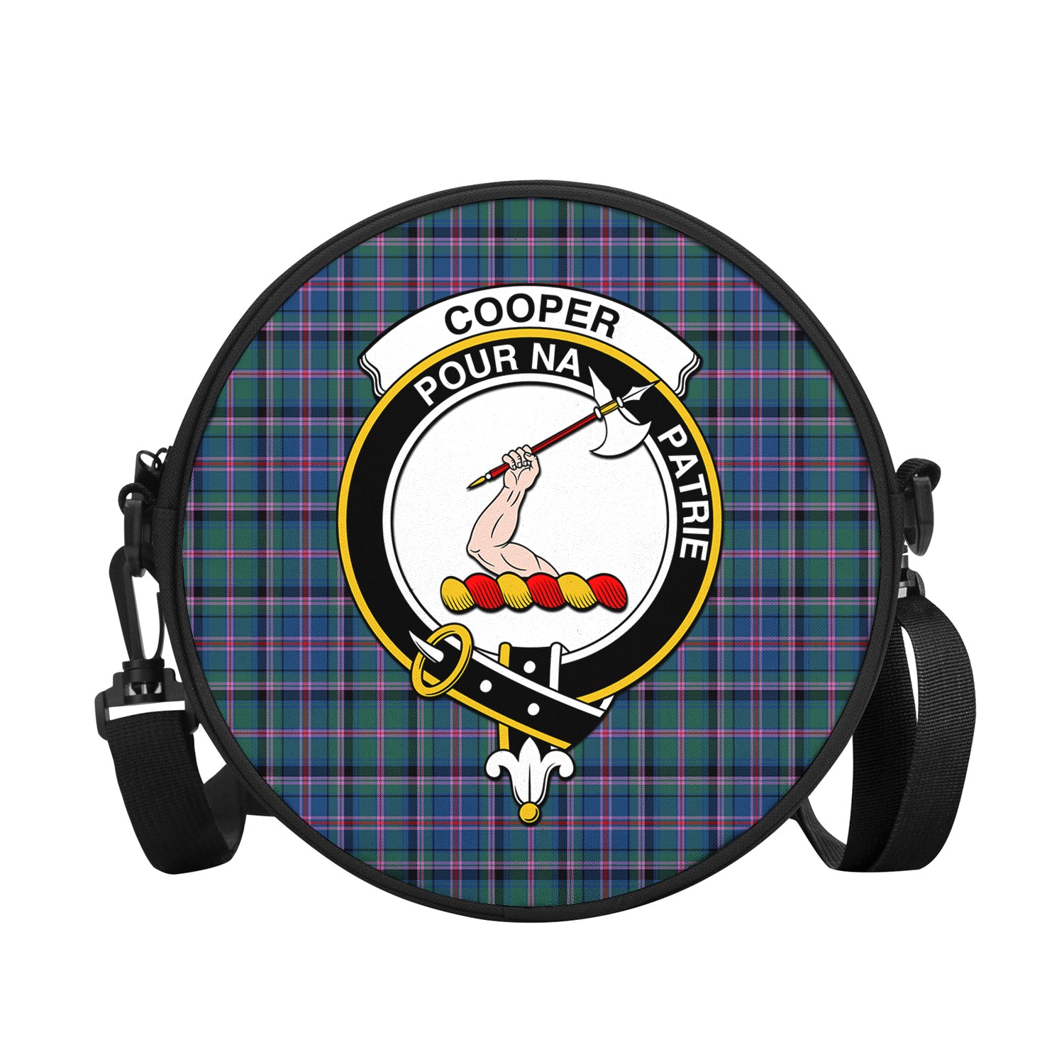 cooper-tartan-round-satchel-bags-with-family-crest