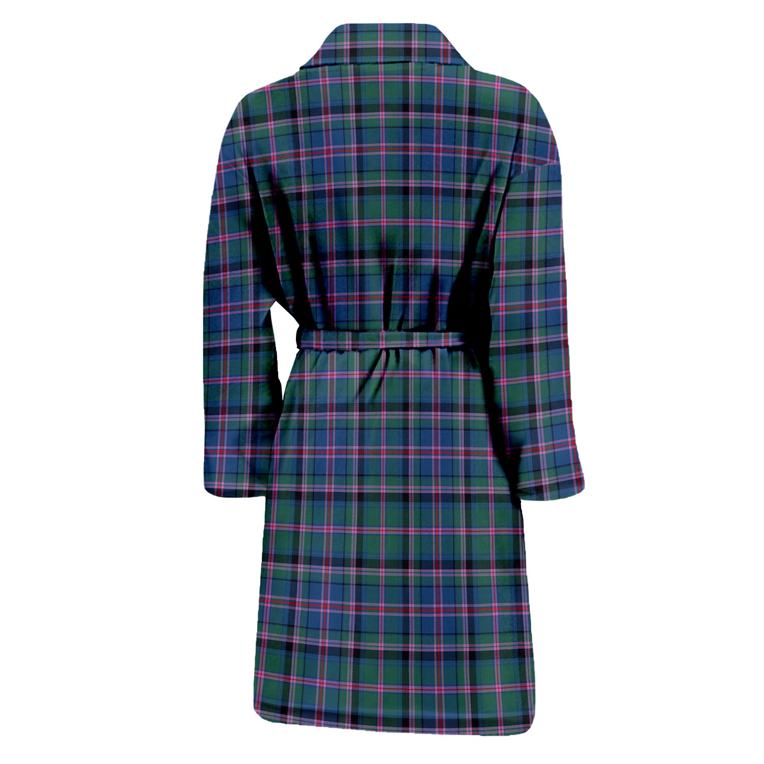 Cooper Tartan Bathrobe with Family Crest - Tartan Vibes Clothing