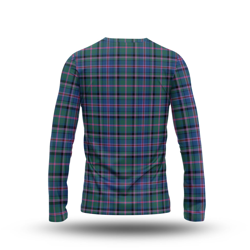 cooper-tartan-long-sleeve-t-shirt-with-family-crest