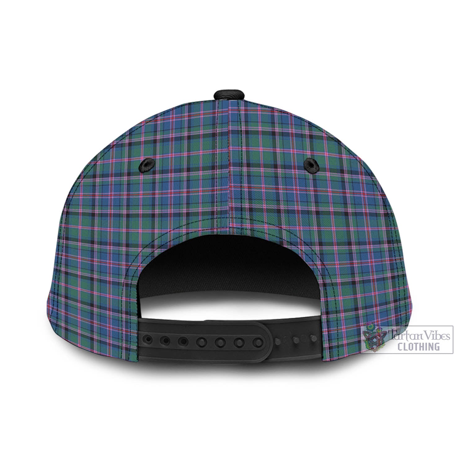 Tartan Vibes Clothing Cooper Tartan Classic Cap with Family Crest In Me Style