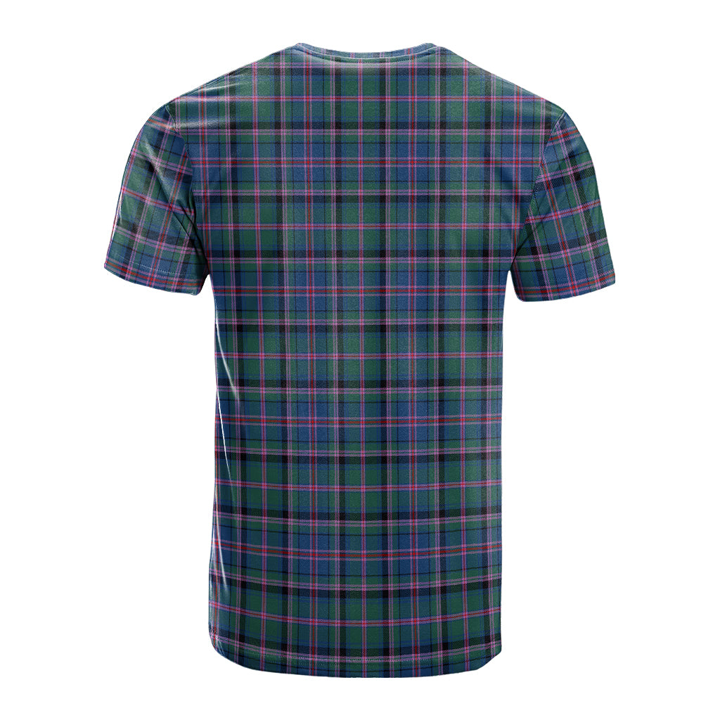 Cooper Tartan T-Shirt with Family Crest - Tartan Vibes Clothing