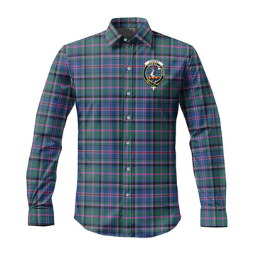 Cooper Tartan Long Sleeve Button Up Shirt with Family Crest