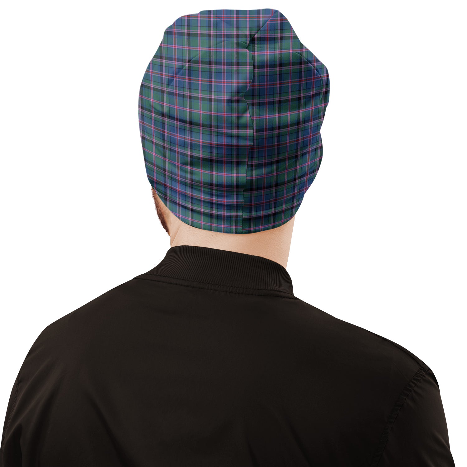 Cooper Tartan Beanies Hat with Family Crest - Tartan Vibes Clothing