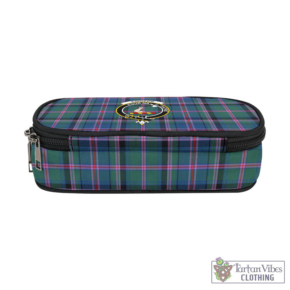 Tartan Vibes Clothing Cooper Tartan Pen and Pencil Case with Family Crest