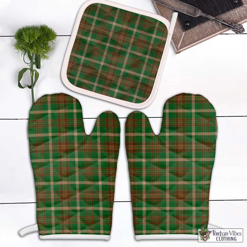 Copeland Tartan Combo Oven Mitt & Pot-Holder Combo 1 Oven Mitt & 1 Pot-Holder White - Tartan Vibes Clothing