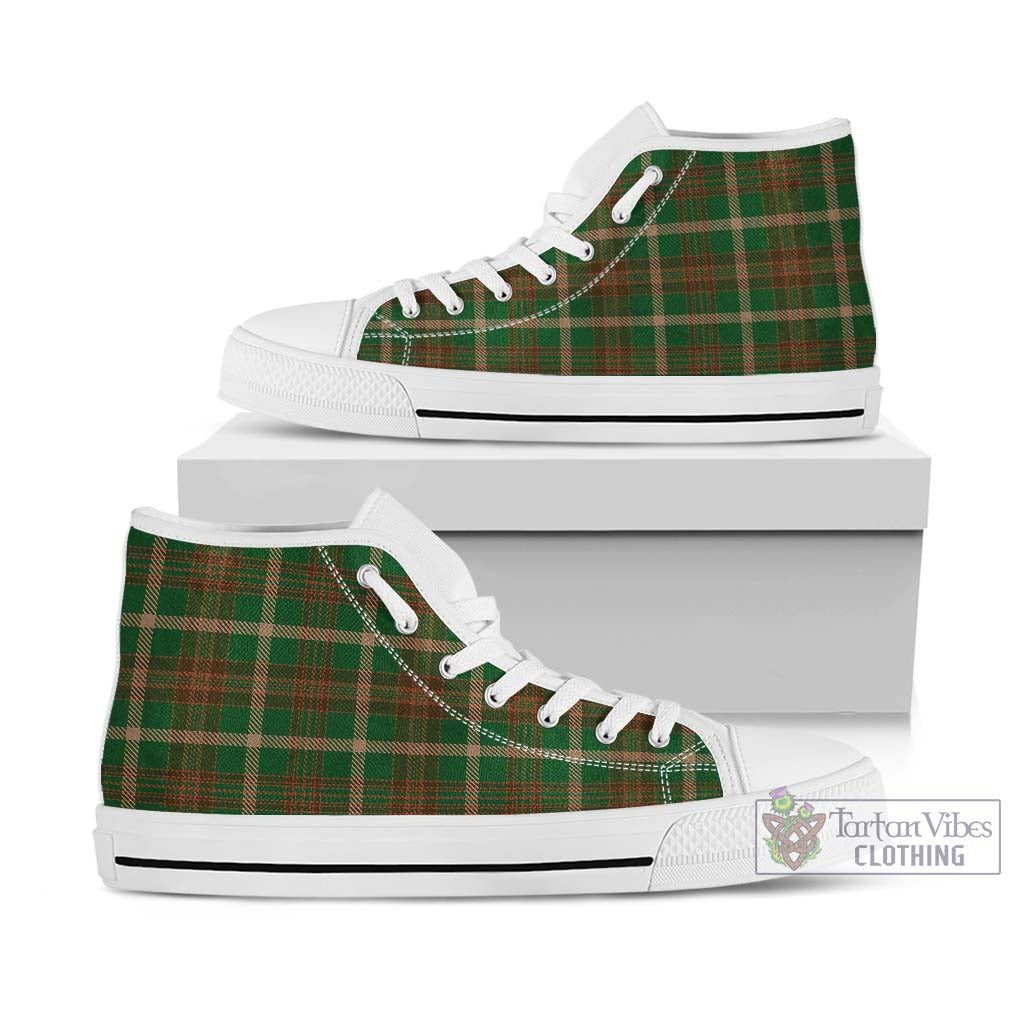 Tartan Vibes Clothing Copeland Tartan High Top Shoes