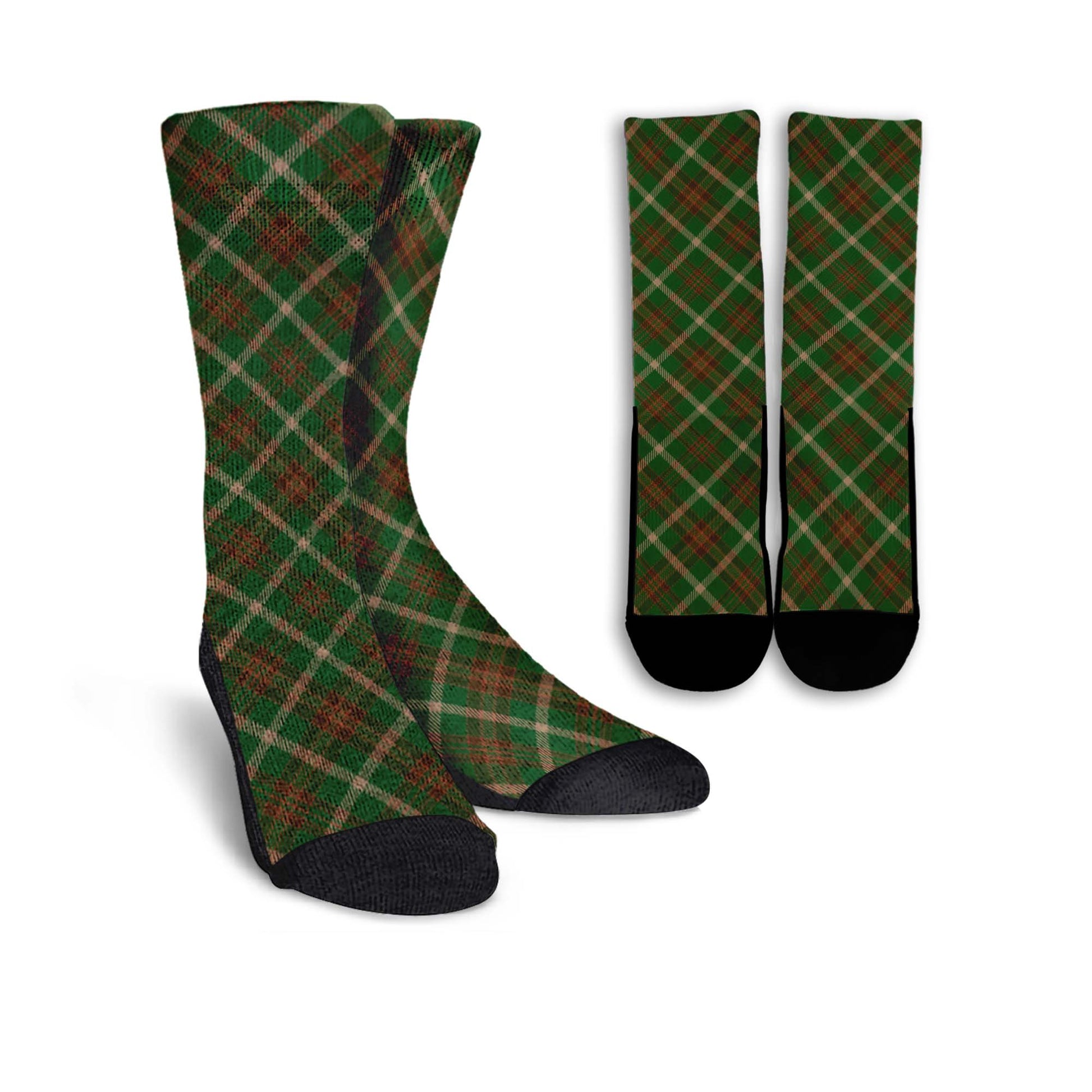 Copeland Tartan Crew Socks Cross Tartan Style - Tartanvibesclothing