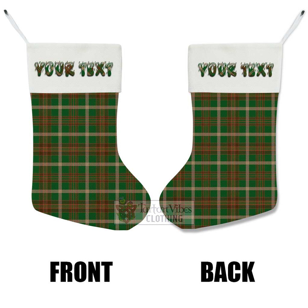 Tartan Vibes Clothing Copeland Tartan Christmas Stocking with Personalized Text