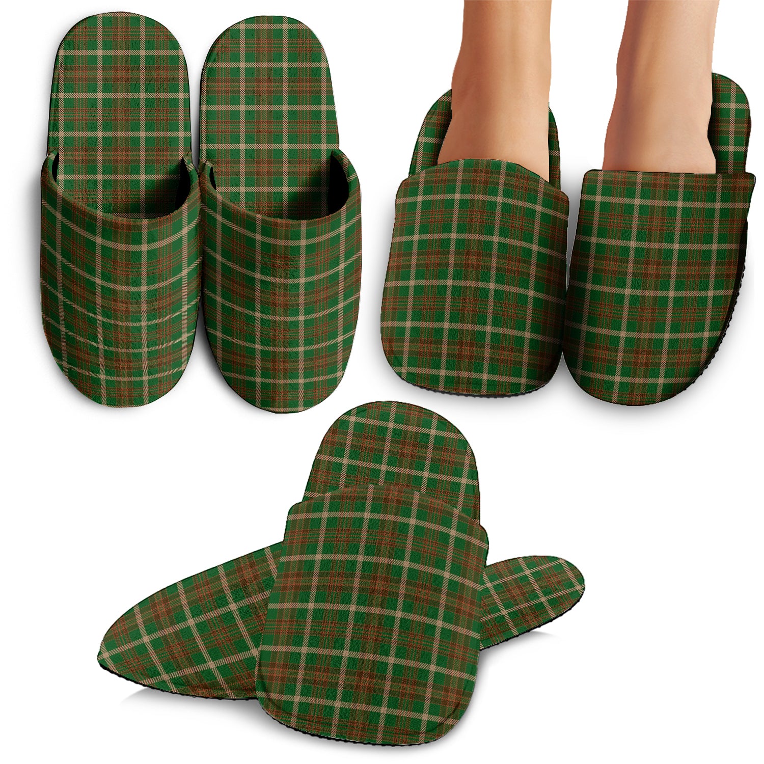 Copeland Tartan Home Slippers - Tartanvibesclothing