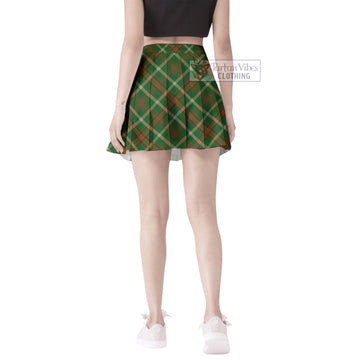 Copeland Tartan Women's Plated Mini Skirt