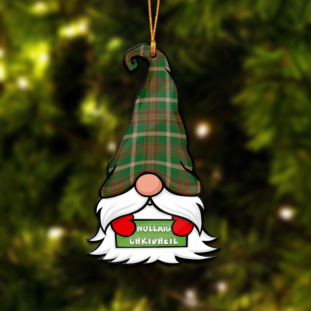 Copeland Gnome Christmas Ornament with His Tartan Christmas Hat - Tartan Vibes Clothing