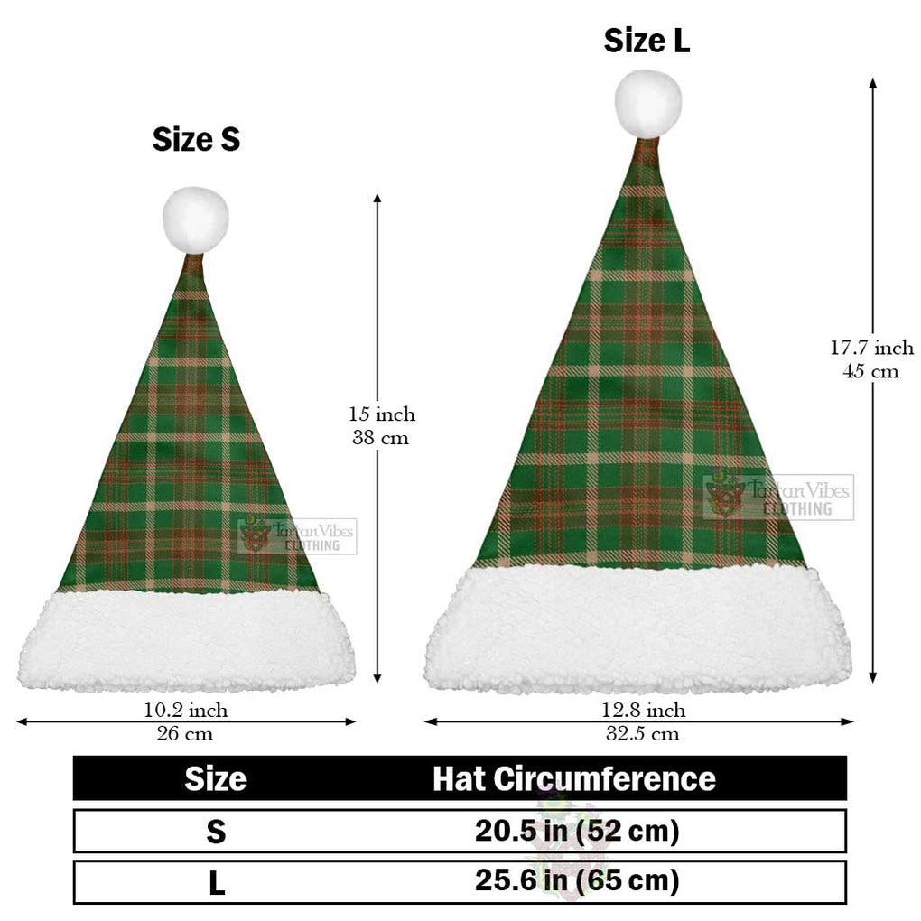 Tartan Vibes Clothing Copeland Tartan Christmas Santa Hats