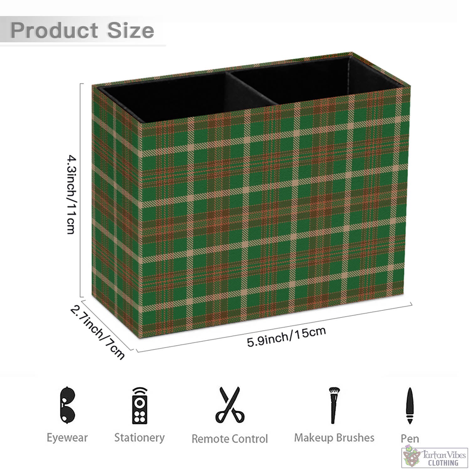 Tartan Vibes Clothing Copeland Tartan Pen Holder