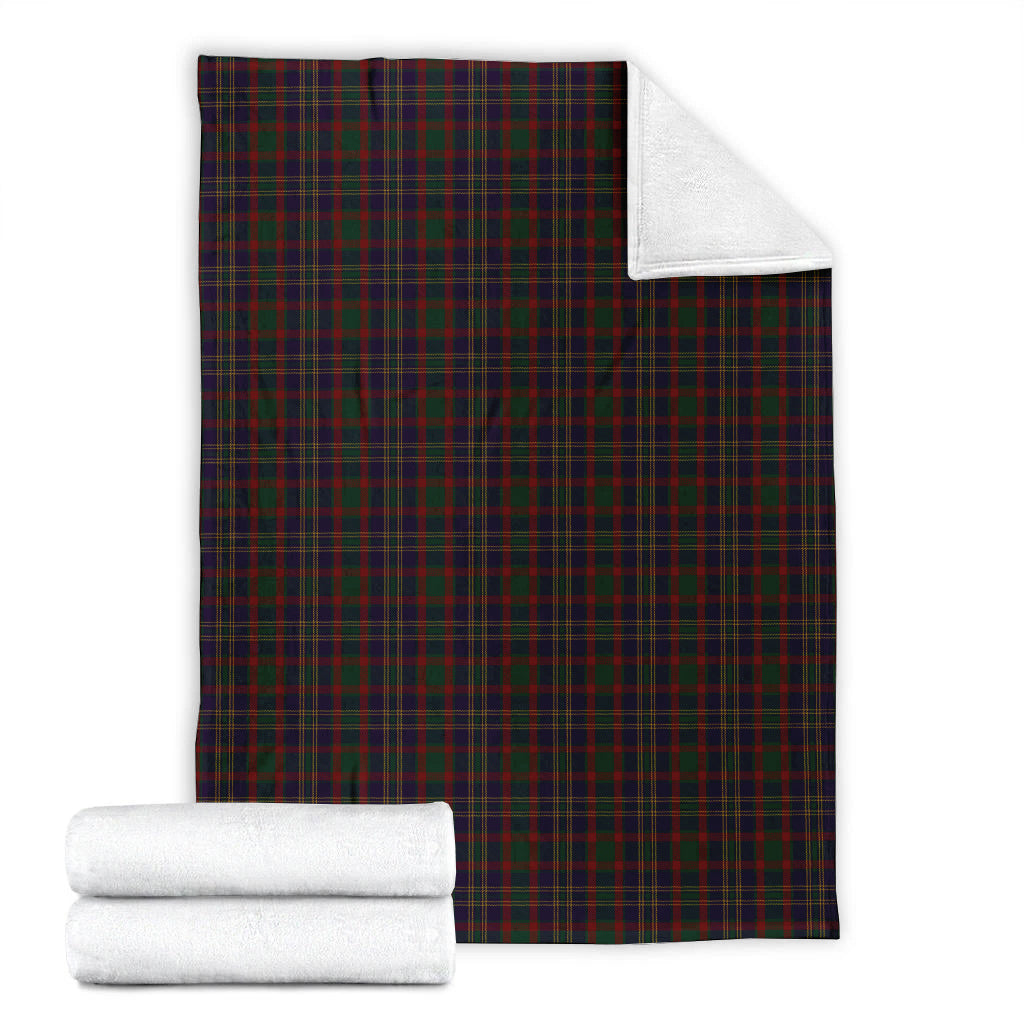 Cork County Ireland Tartan Blanket X-Large 59 x 79 inches 150 x 200 cm - Tartan Vibes Clothing